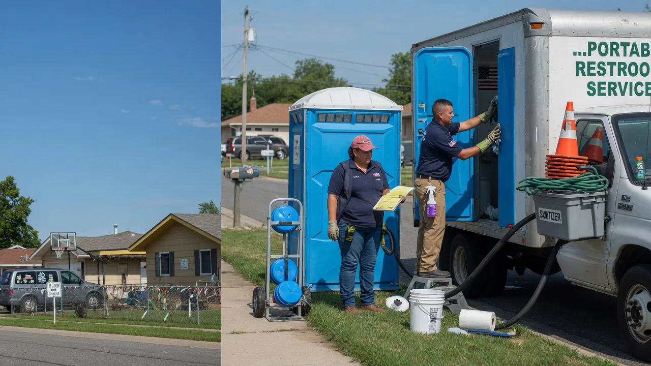 Portable Toilet Rental in Peabody, KS near me